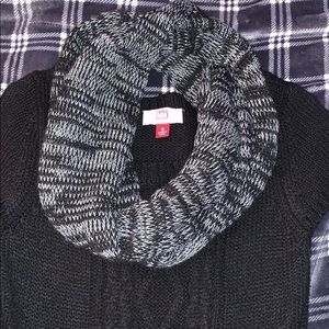 Lei Sweater Dress and Scarf